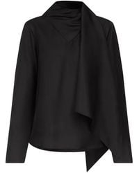 Loulou de Saison - Gala Silk-Twill Blouse - Lyst