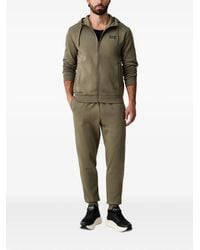 EA7 - Logo-Print Zip-Up Tracksuit - Lyst