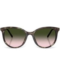Dolce & Gabbana - Tortoiseshell-Effect Cat-Eye Sunglasses - Lyst