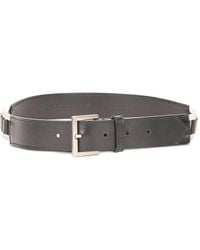 Alberta Ferretti - Buckle-Fastening Leather Belt - Lyst