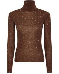 Rabanne - Top con cuello alto - Lyst
