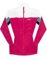 adidas - Stripe-Detail Zip-Up Jacket - Lyst