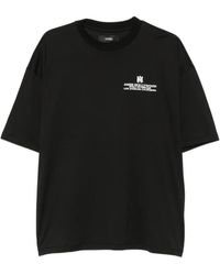 Amiri - T-Shirt Built On Dreams À Logo Imprimé - Lyst