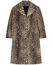Ermanno Scervino - Leopard-Print Coat - Lyst
