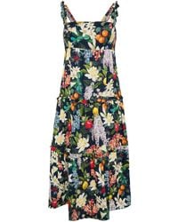 Sachin & Babi - Giorno Floral-print Midi Dress - Lyst