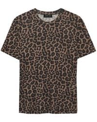Anine Bing - Lyocell Wool Tee - Lyst