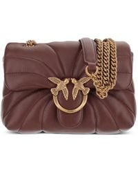 Pinko - Mini Love Bag Puff Butterfly Quilted Shoulder Bag - Lyst