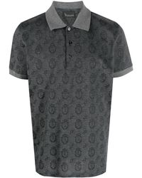 Billionaire - All-over Graphic-print Polo Shirt - Lyst