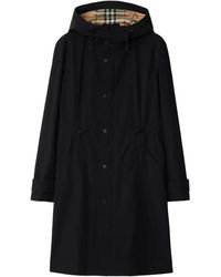 Burberry - Button-Up Recycled Nylon Parka - Lyst