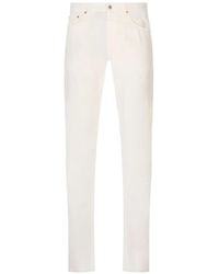 PT Torino - Logo-Patch Slim-Fit Trousers - Lyst