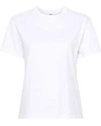 TOTEME - Fitted Ribbed T - Lyst
