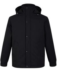 Fursac - Hooded Zip-Up Parka - Lyst