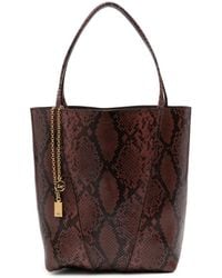 Chloé - Medium Spin Shopper Met Python-Effect - Lyst