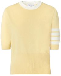 Thom Browne - Hector-Motif 4-Bar T-Shirt - Lyst