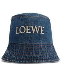 Loewe - Cappello Bucket Denim - Lyst