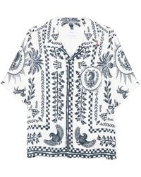 Rhude - Overhemd Met Grafische Print - Lyst