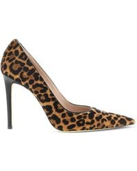 Stuart Weitzman - Stuart Power Leopard-Print Pumps - Lyst