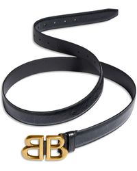 Balenciaga - Monaco Leather Belt - Lyst