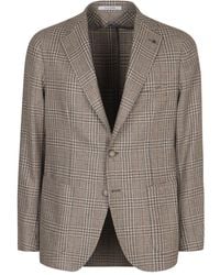 Tagliatore - Blazer A Cuadros Príncipe De Gales - Lyst