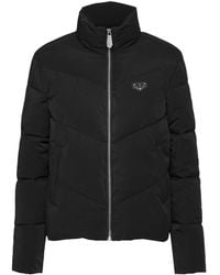 Philipp Plein - Long Sleeve Puffer Jacket - Lyst