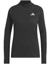 adidas - Mock-Neck Golf T-Shirt - Lyst