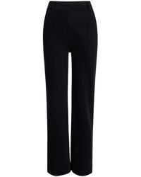 Another Tomorrow - High-Waisted Straight-Leg Jeans - Lyst