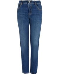 Emporio Armani - Pants - Lyst
