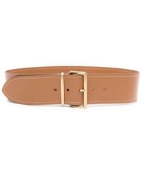 Miu Miu - Buckled Leather Belt - Lyst