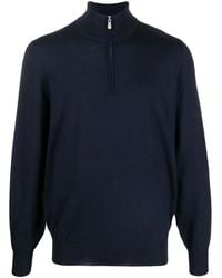 Brunello Cucinelli - Half-Zip Neck Jumper - Lyst