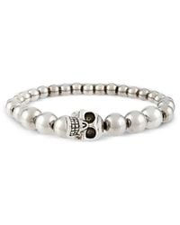 McQueen - Skull Ball Bracelet - Lyst