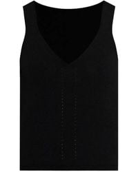 Akep - Top Con Cuello En V - Lyst