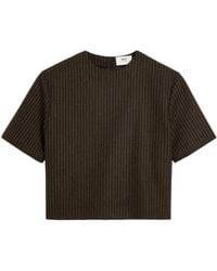 Ami Paris - Striped Wool Top - Lyst