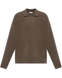 Samsøe & Samsøe - Sanino Gebreid Poloshirt - Lyst