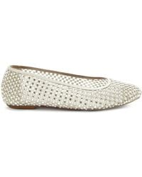 Genny - Ballerines À Ornements En Cristal - Lyst