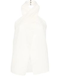 Patrizia Pepe - Halterneck Top - Lyst