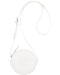 Courreges - Reedition Circle Leather Bag - Lyst
