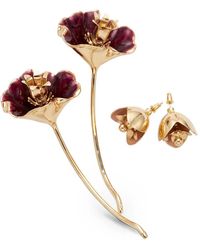 Rabanne - Flower-Motif Earrings - Lyst