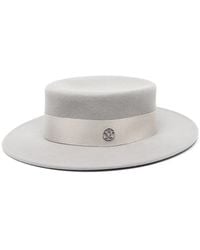 Maison Michel - Kiki Canotier Hat - Lyst