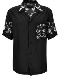 Versace Jeans Couture - Camisa Estampada - Lyst