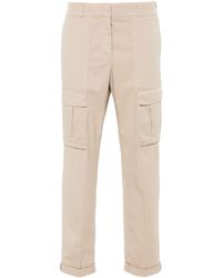 Peserico - Cropped-Hose mit Tapered-Bein - Lyst