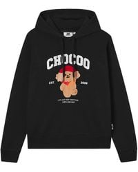 Chocoolate - Bear-Print Hoodie - Lyst