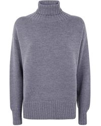 Drumohr - Turtleneck Wool Sweater - Lyst