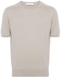 Cruciani - Fine-knit Cotton T-shirt - Lyst