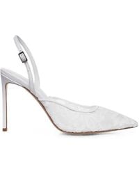 Ginissima - Ines Floral-Lace Slingback Pumps - Lyst