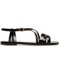 Bally - Strappy Leather Sandals - Lyst