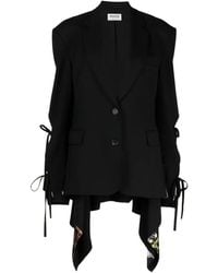 Monse - Layered-Effect Single-Breasted Blazer - Lyst