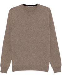 Corneliani - Crew-Neck Long-Sleeve Sweater - Lyst