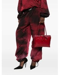 The Attico - L'Altra Di Milano Patent-Leather Tote Bag - Lyst