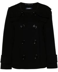 Max Mara - Time Wool Double-Breasted Jacket - Lyst