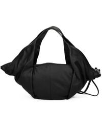 Vic Matié - Grained Leather Draped Tote Bag - Lyst